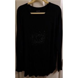 Michael Kors‎ Black-Tone Long Sleeve Knit